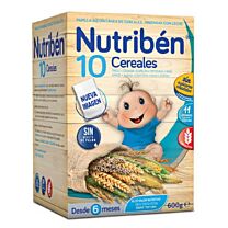 Nutribén 10 cereales, 600 gr