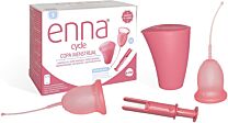 COPA MENSTRUAL CON APLICADOR ENNA CYCLE  T-S