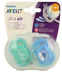 Avent chupete ultra air, 6-18 meses