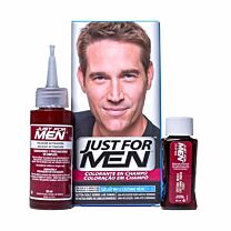 Just for men - champu colorante (30 cc castaÑo medio natural)