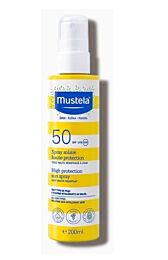 Mustela spray solar fps 50+ - (200 ml)