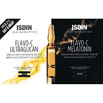 Isdinceutics flavo-c ultraglican+ flavo-c melatonin (2+2 ampollas)