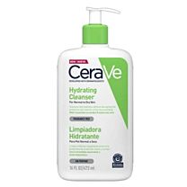 Cerave limpiadora hiratante, 473 ml