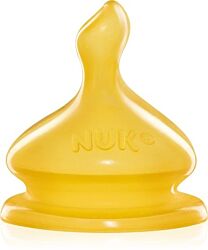 Nuk tetina first choice+ latex, 6m +,l (3 unidades)