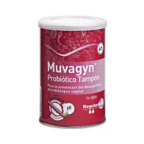 Muvagyn probiotico tampon vaginal - (regular c/ aplicador 9 tampones)