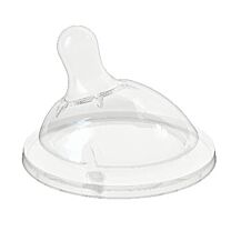 Tetina silicona - chicco step up 1 b ancha flujo medio (0 m +)