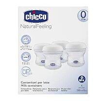 Contenedores para leche materna 0% bisfenol - chicco step up family (4 u)