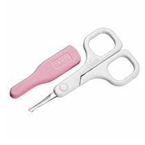 Chicco tijeras seguridad uÑas - (recien nacido rosa)