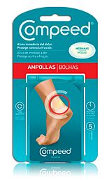 Compeed ampollas - hidrocoloide (t- med 5 u)