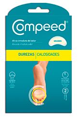 Compeed durezas - hidrocoloide (t- gde 2 u)