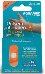 Aquamed active pulsera antimareo - (niÑo 2 u)