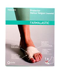 Protector juanetes hallux valgus - farmalastic gel de silicona (t-gde)