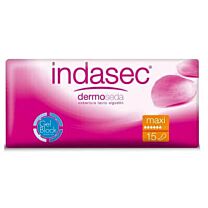 Indasec maxi compresa perdidas leves - (15 absorb)
