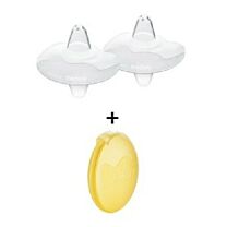 Medela Pezonera contact silicona - (t- s 16 mm 2 u)