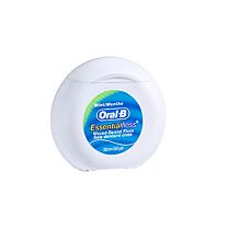 Oral-b essential floss fluor - seda dental con cera (menta 50 m)