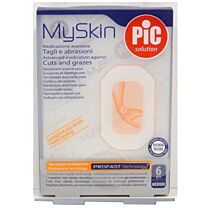 Pic my skin cortes y abrasiones - aposito adhesivo hidrogel (mano y brazo 6 u)