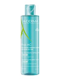 A-derma phys-ac, agua micelar, 400 ml