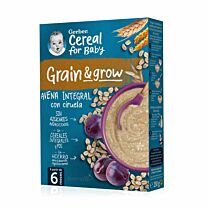 Gerber avena integral con ciruela, 250 g