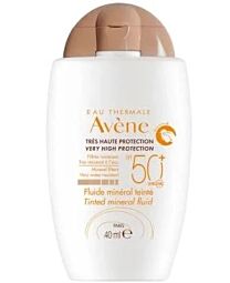 Avene fluido mineral con color, spf 50 +, 40 ml