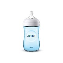 Biberon pp natural avent philips azul 260 ml