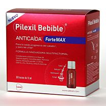 Pilexil Anticaída Forte Max, 30 frascos bebiles, (15 ml)
