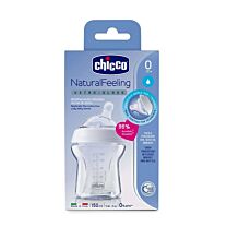 Chicco biberon vidrio naturalfeeling 0m+ 150 ml