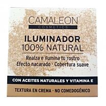 CamaleÓn cosmetics iluminador 100% natural, bronce