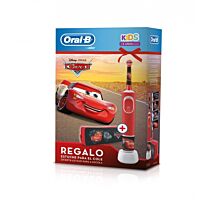 Cepillo elÉctrico oral-b kids, cars (+ 3 aÑos) + regalo estuche para el cole