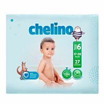 Chelino pañal infantil talla 6 (17-28 kg) 27 unidades