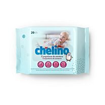 Chelino toallitas húmedas, 20 unidades