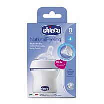 Chicco biberÓn natural feeling, 150 ml, 0m+