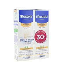 Mustela duplo crema nutritiva al cold cream, 40 ml + 40 ml