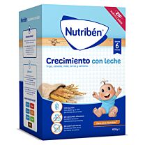 NutribÉn crecimiento con leche, 600 gr