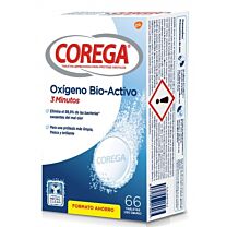 Corega 3 minutos - limpieza protesis dental (66 tab)