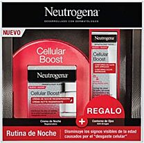 NeutrÓgena celllar boost, crema de noche (50 ml) + regalo contorno de ojos (15 ml)