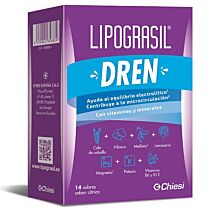 Lipograsil drenante - (8g 14 sobres citricos)