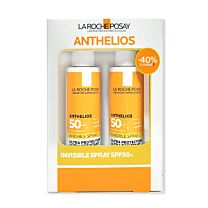 Anthelios duplo, spray invisible  SPF+ 50, (200 ml X 2)