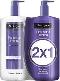 Neutrogena loción corporal elasticidad intensa, duplo 2 x 750 ml