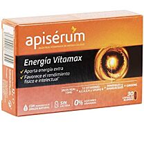 Apiserum energia vitamax 30 capsulas