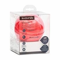 Suavinex esterilizador de chupetes portatil color Rosa