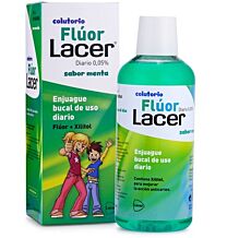 Lacer flÚor sabor menta - (500ml)