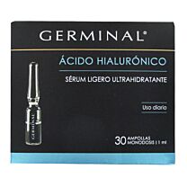 Germinal acciÓn profunda Ácido hialurÓnico, 30 ampollas de 1 ml