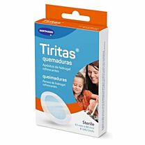 Tiritas Medical para quemaduras, 3 unidades