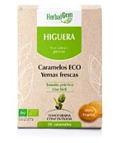 Herbalgem caramelos eco higuera, 24 unidades