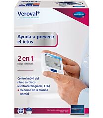 TensiÓmetro 2 en 1 + ecg (electrocardiograma) veroval 