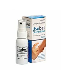 Lisubel clorhexidina en spray, 25 ml 