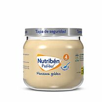 Nutribén potitos, manzana golden, 120 g