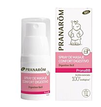 Pranarom spray de masaje confort digestivo, 15 ml