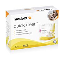 Medela bolsas para microondas reutilizables - quick clean (5 u)