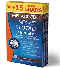 Meladispert noche total, 45 cápsulas
